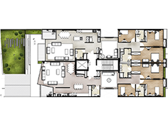 پلان طبقه 2 الهیه نیکان